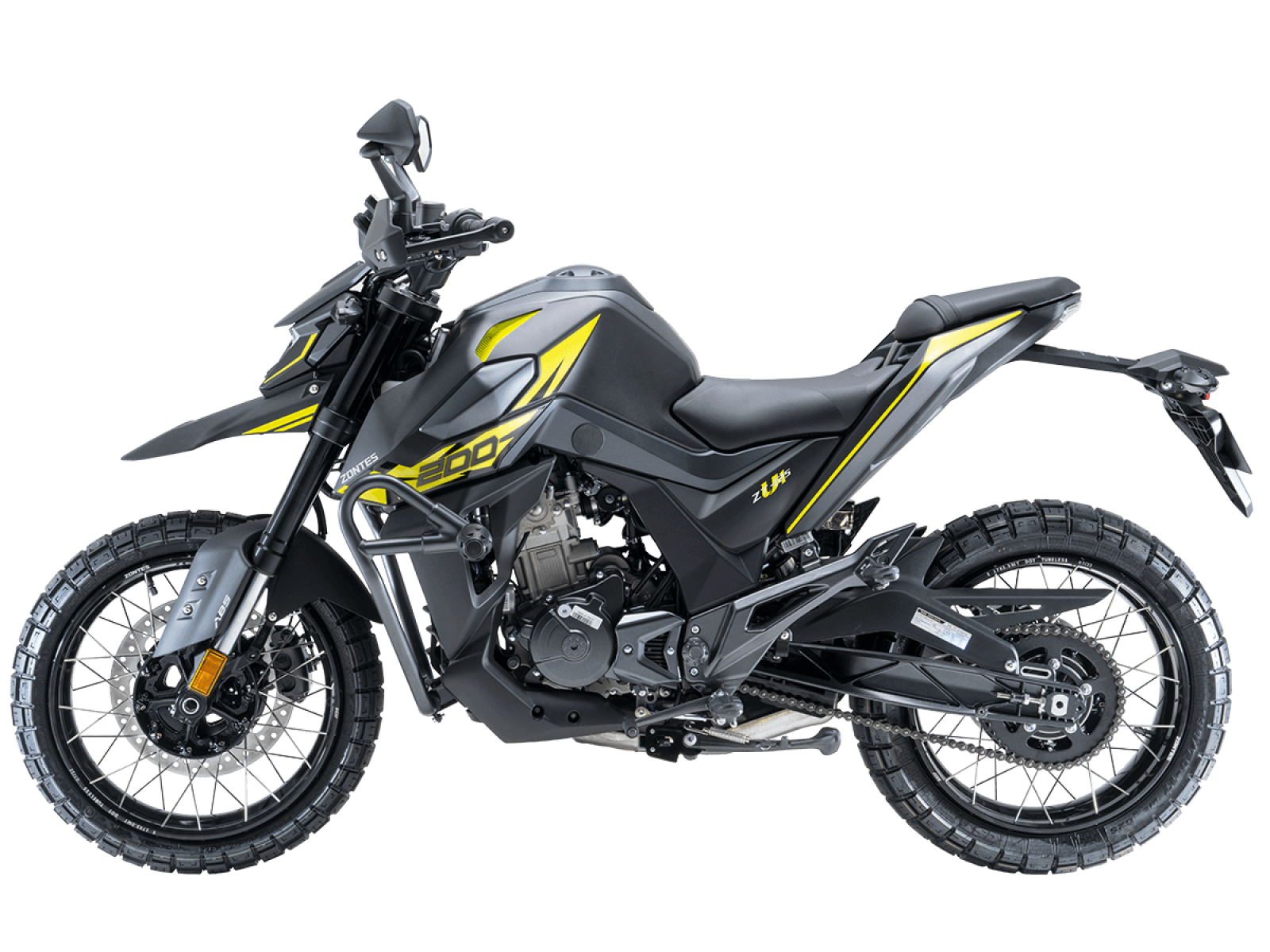 Мотоцикл ZONTES ZT200-U1 Silver Yellow